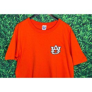 Auburn Tigers AU War Eagle Orange Men’s XL Short Sleeve T-Shirt Cotton USA